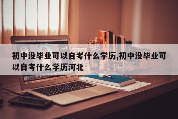 初中没毕业可以自考什么学历,初中没毕业可以自考什么学历河北