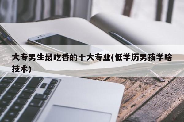 大专男生最吃香的十大专业(低学历男孩学啥技术)