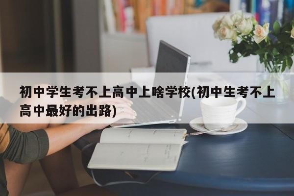 初中学生考不上高中上啥学校(初中生考不上高中最好的出路)