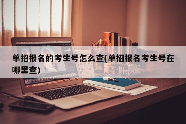 单招报名的考生号怎么查(单招报名考生号在哪里查)