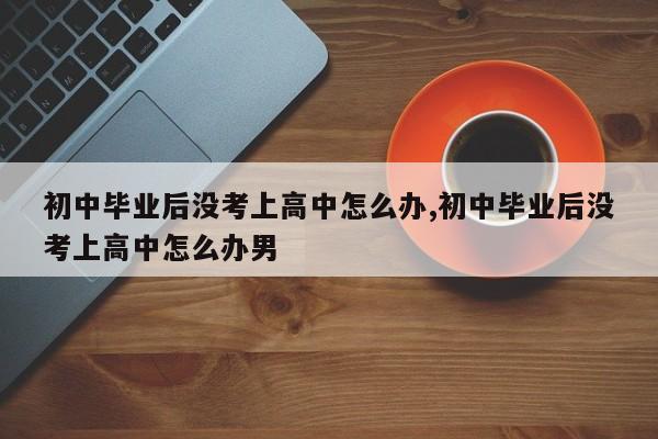 初中毕业后没考上高中怎么办,初中毕业后没考上高中怎么办男